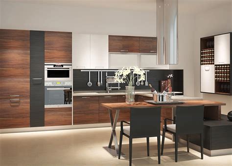 Modern Wood Grain Kitchen Cabinets Suppliers And Manufacturers China