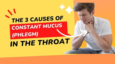The 3 Causes Of Constant Mucus Phlegm In The Throat Youtube