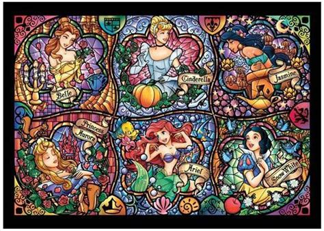 4.3 out of 5 stars 14. Tenyo Disney Brilliant Princess Stained Glass 500 pieces ...
