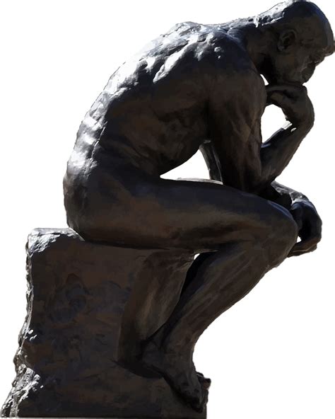 The Thinker Statue Png