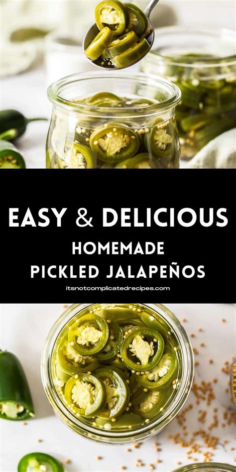 Homemade Pickled Jalapeños Its Not Complicated Recipes