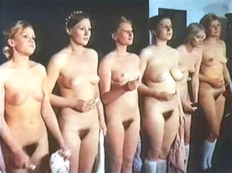 Nude Women Slave Auction Inspection