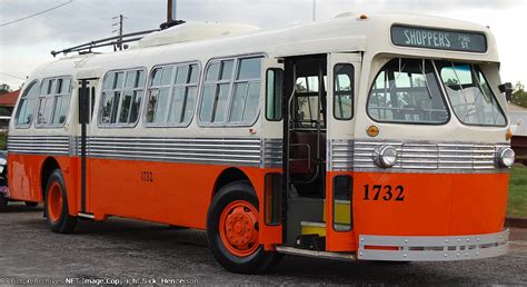 Atlanta Transit System Trackless Trolley Bus 1732 At Srm