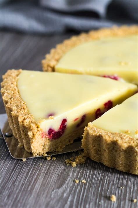 Press mixture into a 10 tart pan with a removable bottom, pressing dough. White Chocolate Raspberry Tart | Marsha's Baking Addiction