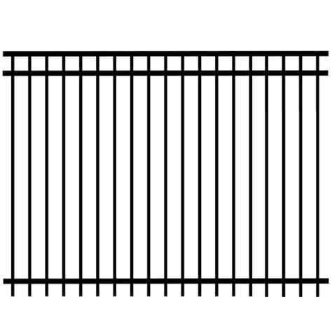 What is galvanized steel pipe? Merchants Metals 6-ft x 8-ft Black Galvanized Steel Fence ...