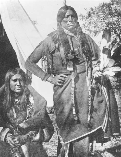 Quanah Parker And One Of His Wives Side 1 Of 1 The Portal To Texas History
