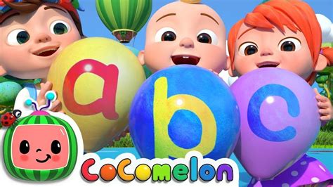 Abc Song With Balloons Cocomelon Nursery Rhymes And Kids Songs Youtube