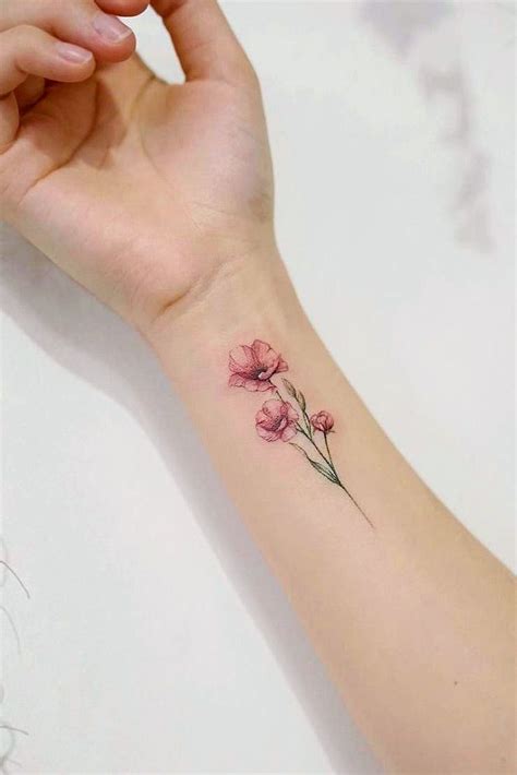 30 Beautiful Cute Poppy Tattoo Ideas For Women Beautiful Flower
