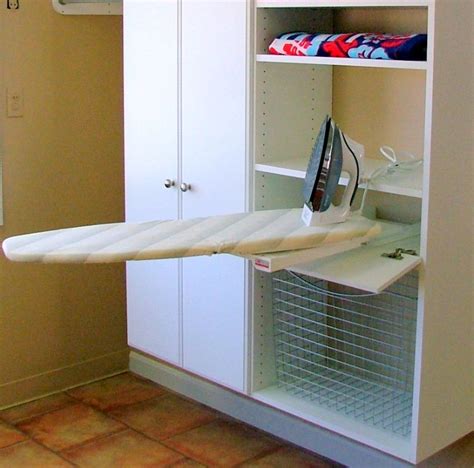 Pull Out Ironing Board Custom Closets Built In Cabinets Closet