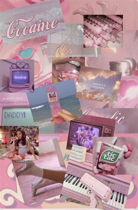 Pink 90s Aesthetic Wallpaper