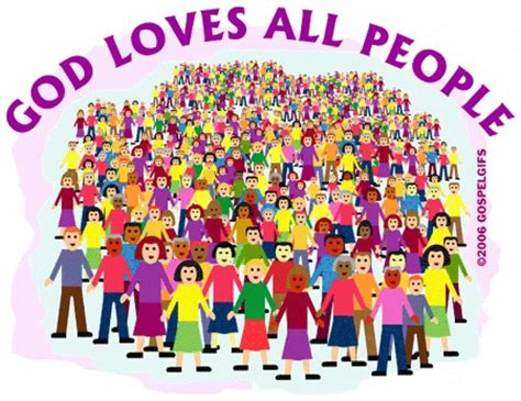 God Loves All People Free Quality Christian Clip Art Intended For