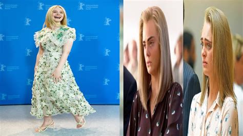 elle fanning looks unrecognizable as michelle carter in first look at new hulu series youtube