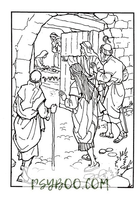 Free First Bible Coloring Book: The Birth of Jesus ⋆ Christmas Printables