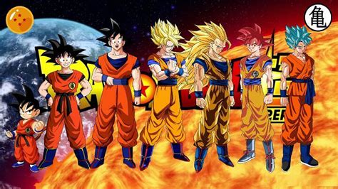 Todas Las Transformaciones De Goku ♥♡♥♡♥♡♥ Dragon Ball EspaÑol Amino