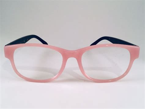 Betsey Johnson Reading Glasses Blush Pink Face Polka Dots Legs Readers