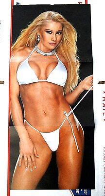 Wwe Sable Bikini Poster Diva Rena Mero Rare Wwf