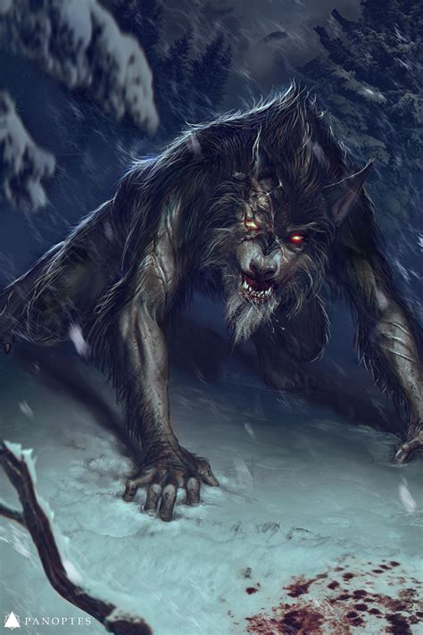 Artstation Venerated Werewolf Floya Mios Rpg Character