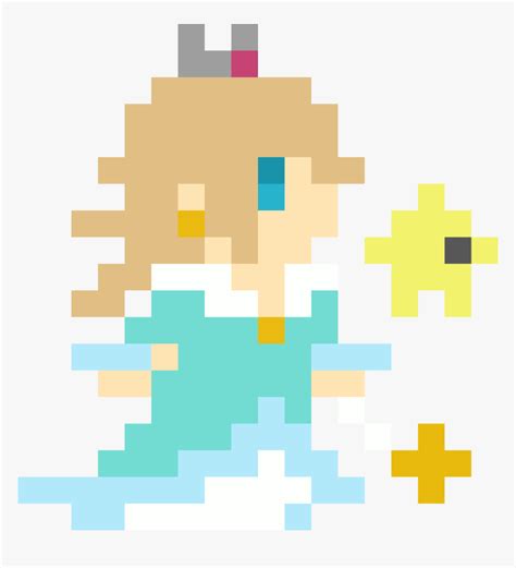 Princesa Rosalina Pixels No Super Mario World