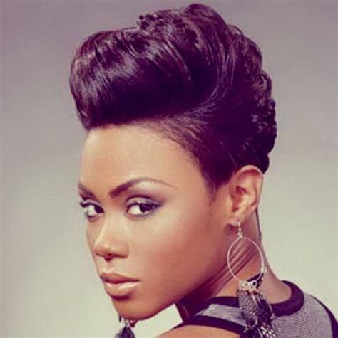 Short Hairstyles For Black Women With Weave Cool Short Hairstyles