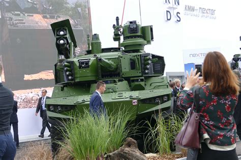 Engin Blindé De Reconnaissance Et De Combat Jaguar Eurosatory 2018