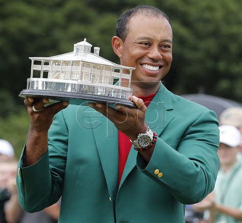 Tiger Woods Wins His First Major In Over 10 Years 2019 Masters Epa