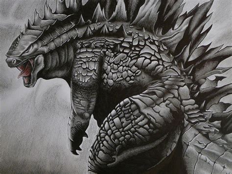 Godzilla Para Dibujar Godzilla 2014 Zilla By Amirkameron On Deviantart