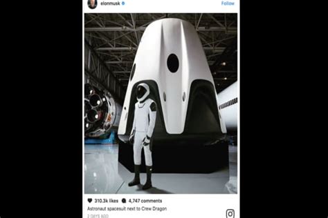 How much does the shipping cost for astronaut space suit? Elon Musk reveals the complete SpaceX spacesuit for the first time