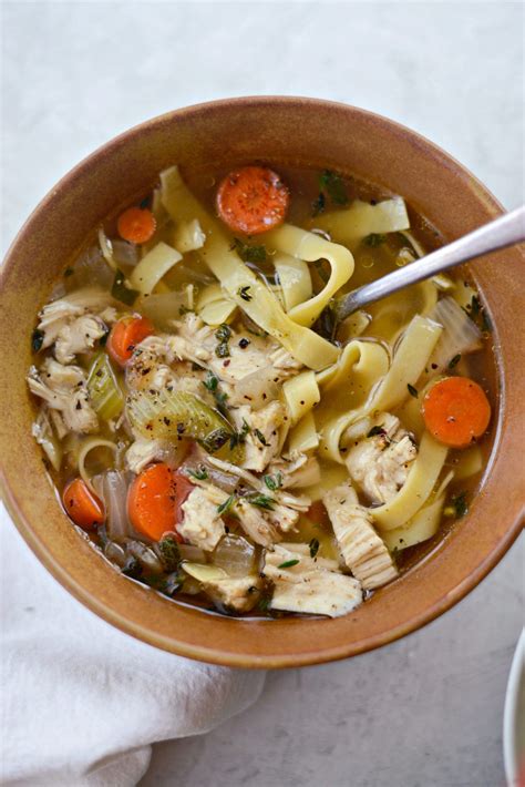 Leftover Turkey Noodle Soup Simply Scratch