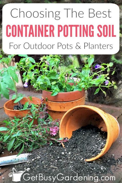Potting Soil For Container Gardening Home And Gardening Reference