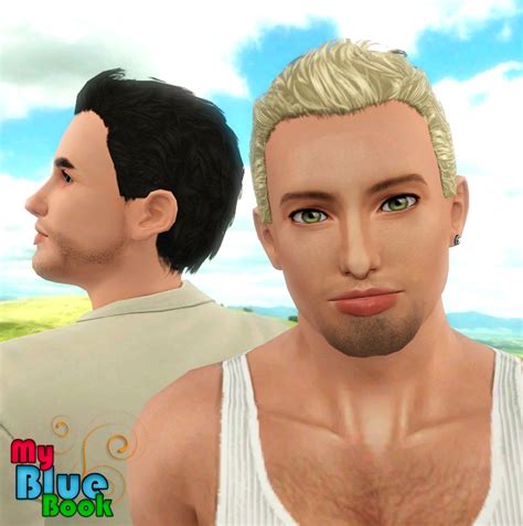 Sims 3 Curly Hair Male