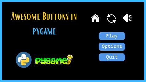 Buttons In Pygame Create Buttons And Toggles In Python Pygame