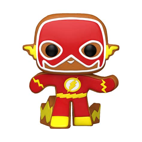 Funko Pop Heroes Dc Holiday Flash Gingerbread Get Ready Comics