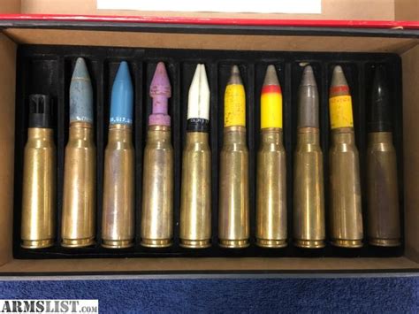 Armslist For Sale Set Of Ten Inert 20mm Training Rounds