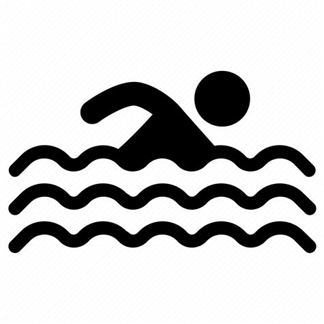Athlete Sea Sport Swim Swimmer Swimming Swimming Pool Icon