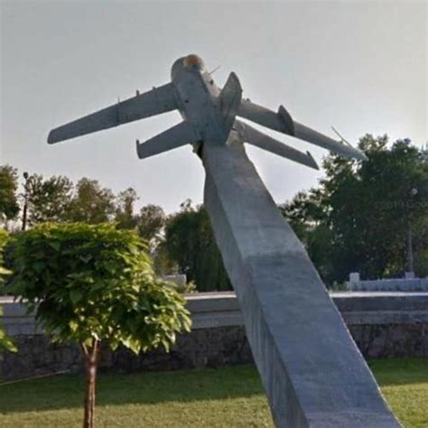 Monument To Pilots Of The 17th Air Army In Dnipropetrovsk Ukraine