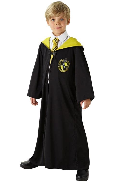 Kids Hufflepuff Robe Costumeharry Potter Fancy Dresshollywood Uk