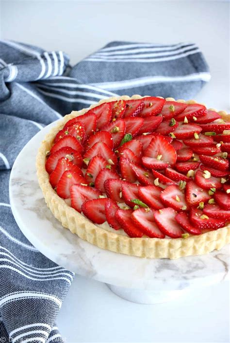 French Strawberry Tart With Pastry Cream — Dels Cooking Twist