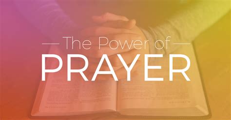 The Power Of Prayer Sermon Series Ellettsville Christian Church