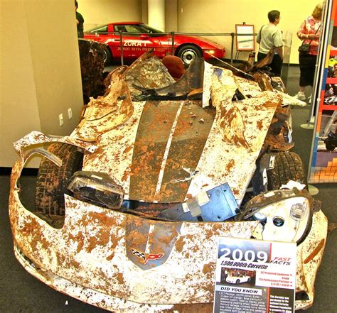 Corvette Museums Crushed Cars Closing Sinkhole As American Metaphor Modeshift