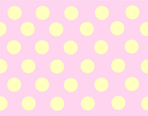 Yellow And Black Polka Dot Background