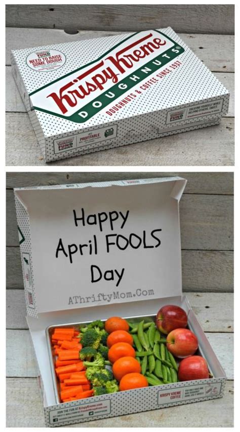 April Fools Joke Prank Ideas Krispy Kreme Turns Into Veggies Easy And Nice Aprils Fools Jokes