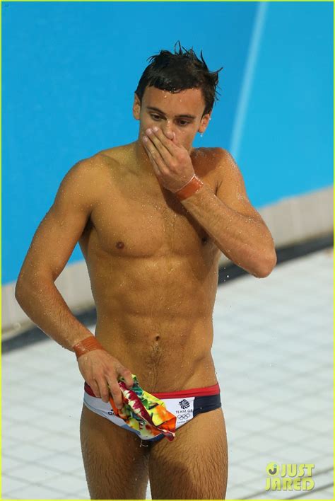 Tom Daley Matthew Mitcham Advance In Olympics Diving Photo