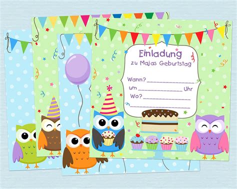 Geburtstagskarten für kinder , 45 genial einfache bastelideen stock, 48 inspirierend deko. Kindergeburtstag Einladungskarten Kostenlos Drucken | Kids invitations, Birthday invitations ...