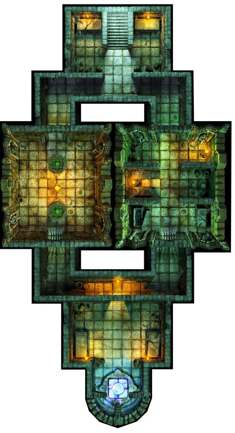 Hall Of Fallen Angel Altar Room Dungeon Maps Dungeon Tiles