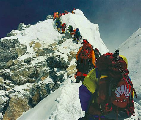 Triumph At 29000 Feet Everest Has Seen Over 6500 Footfalls Since 1953
