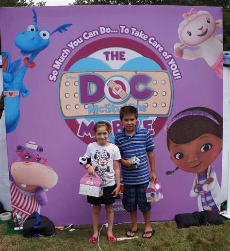 Evan And Laurens Cool Blog 81713 Doc Mcstuffins Mobile Tour At The