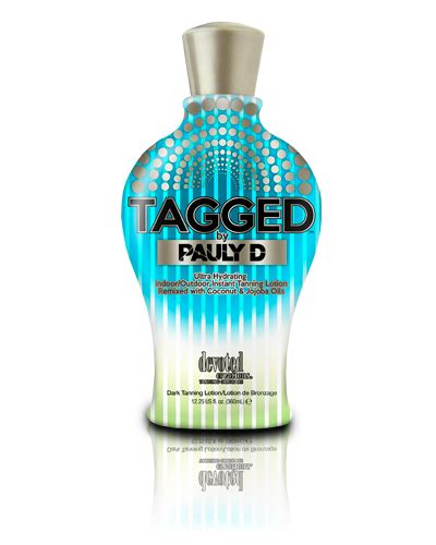 Pauly Ds Tagged™ Indoor Tanning Lotion By Devoted Creations™ Pauly D