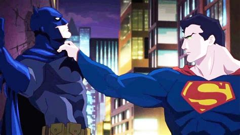 Ranking All Batman Vs Superman Fights In Animation