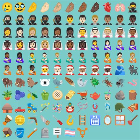 Conheça Os Novos 117 Emojis Do Android 11 O Dia