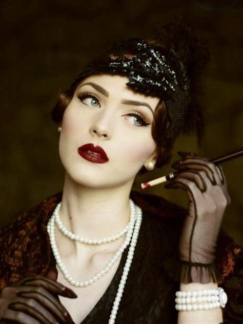 1920s Makeup Look Flapper Makeup Vintage Makeup Gatsby Makeup